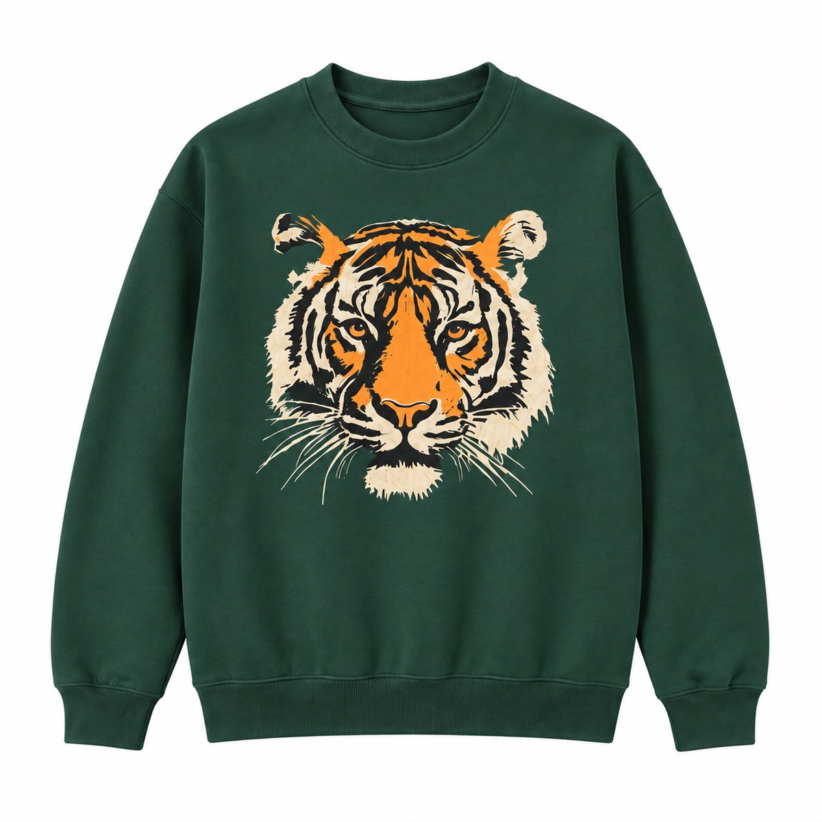 Vintage Tiger Head Graphic Apparel