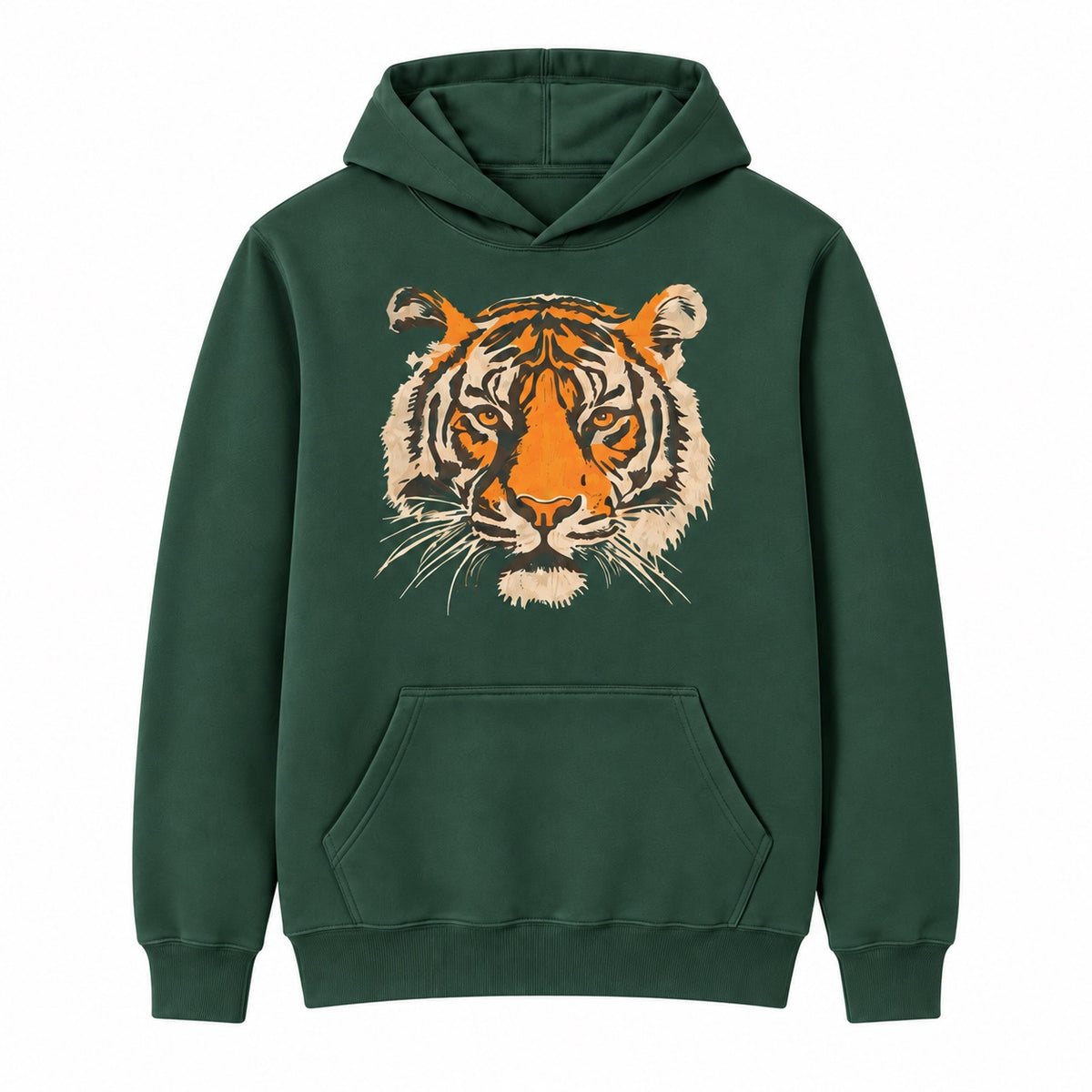 Vintage Tiger Head Graphic Apparel