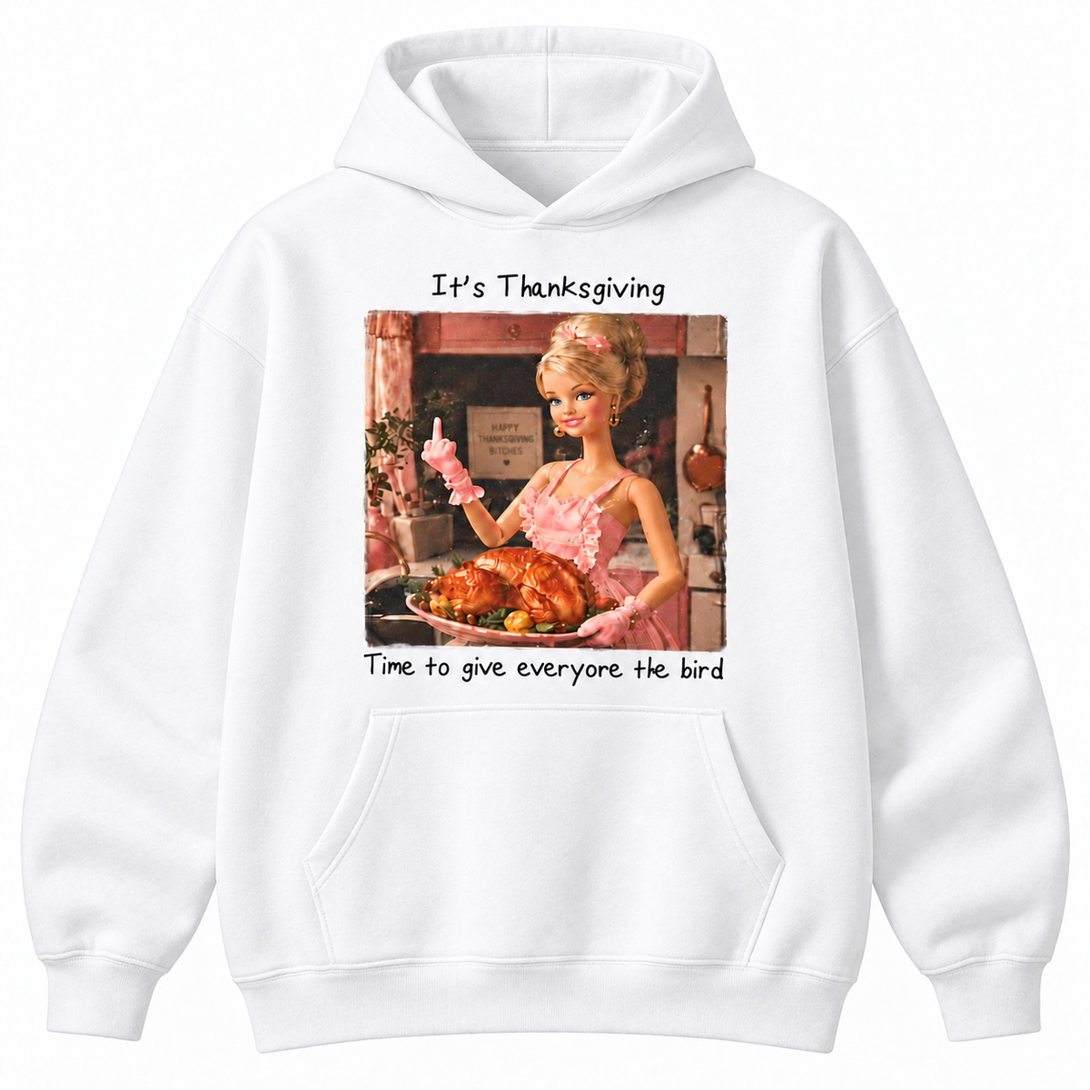 It’s Thanksgiving Give Everyone the Bird Graphic Apparel