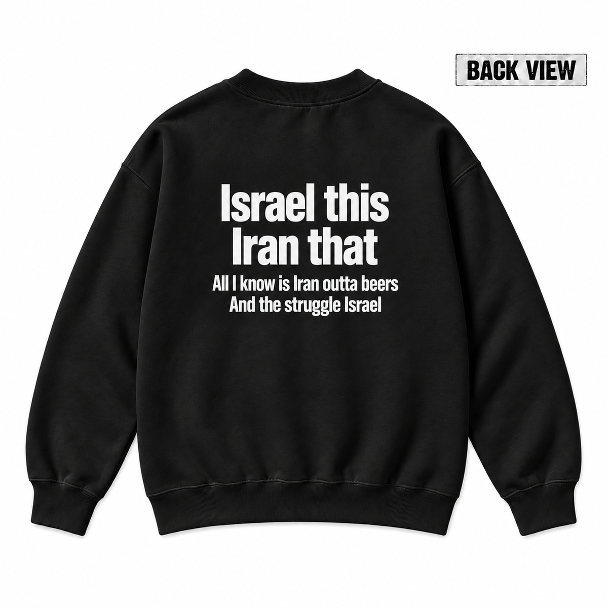 Israel This Iran That Funny Political Quote Graphic Apparel