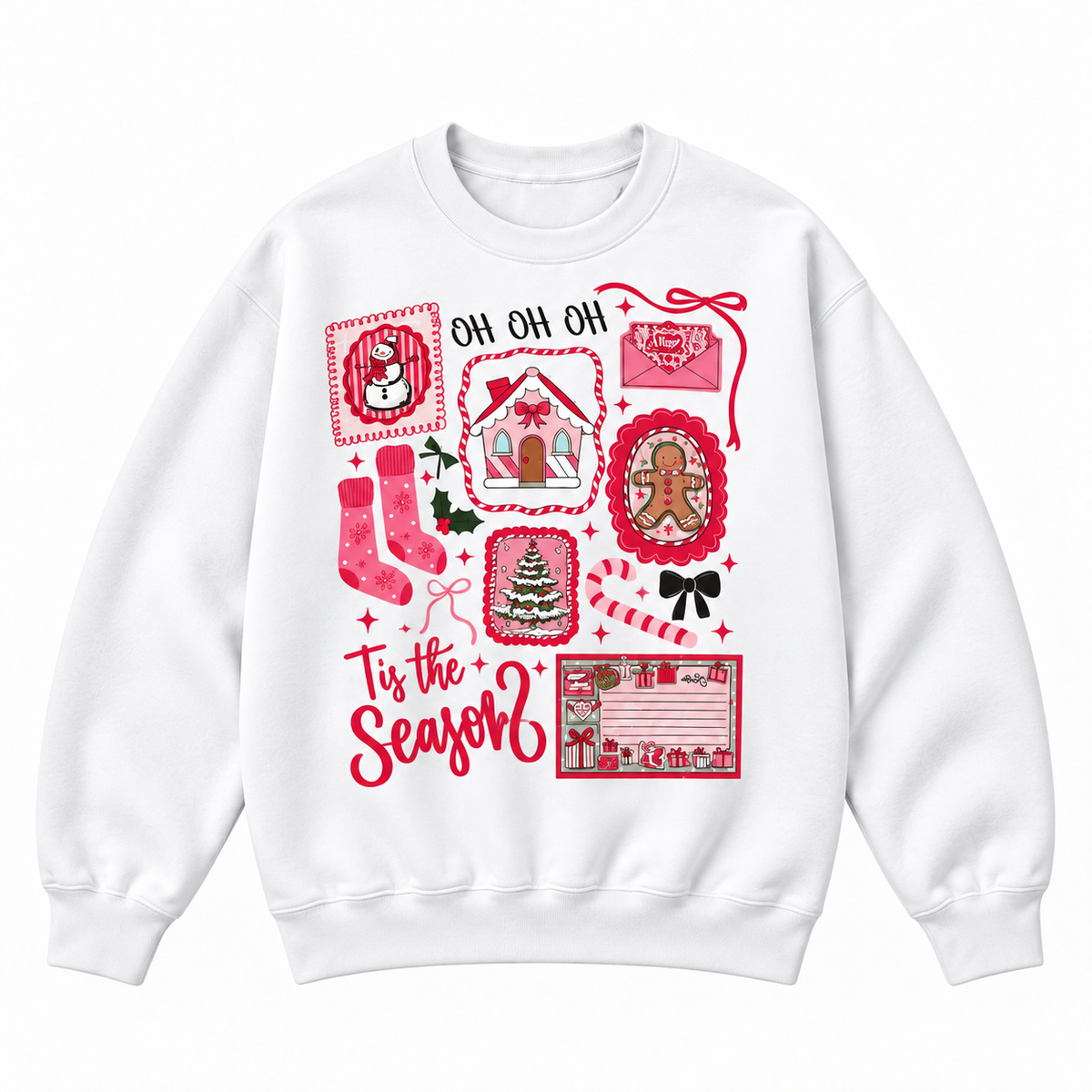 Tis the Season Christmas Graphic Sweatshirt & Hoodie