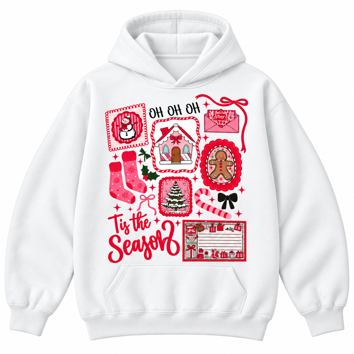 Tis the Season Christmas Graphic Sweatshirt & Hoodie
