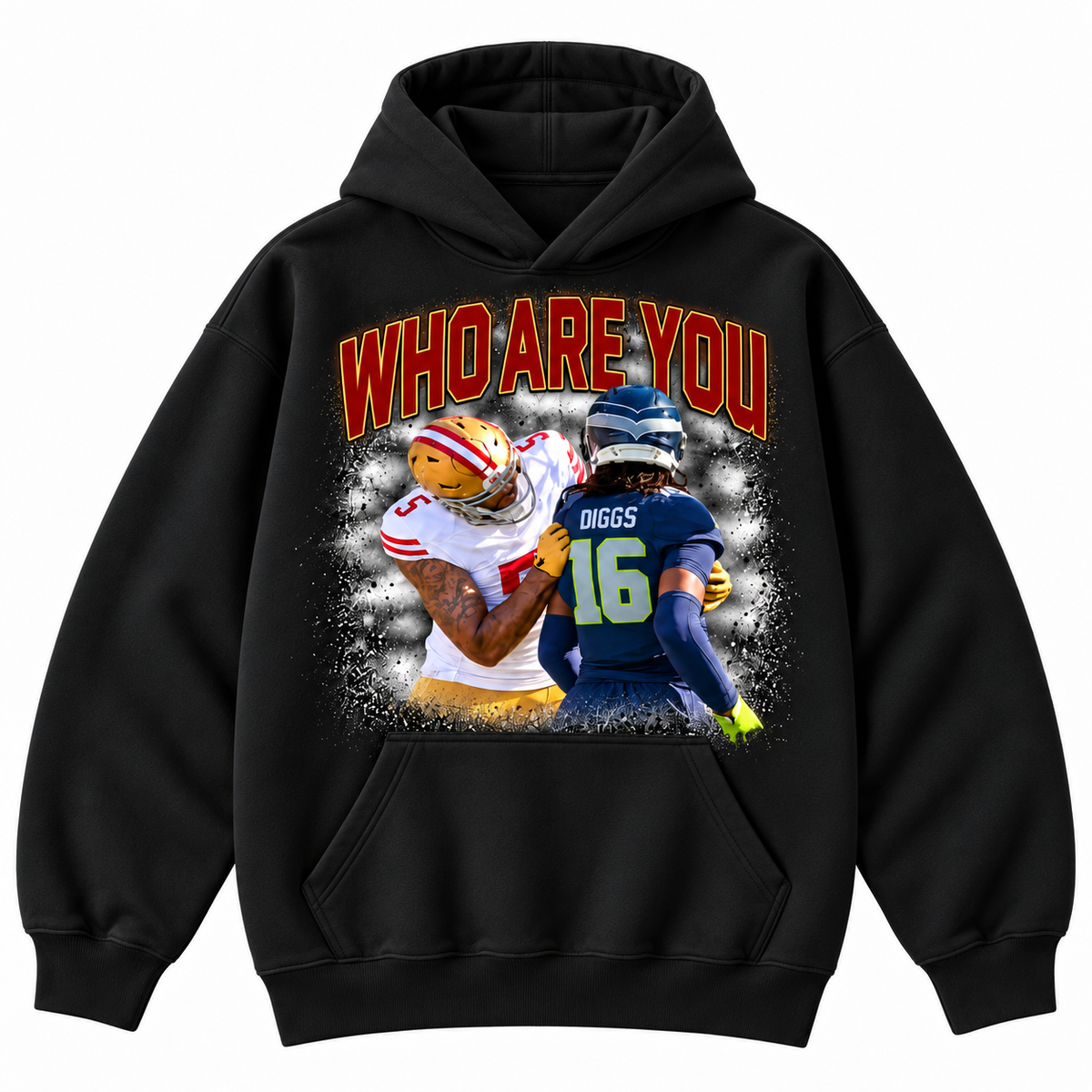 Who Are You Football Rivalry Graphic Apparel