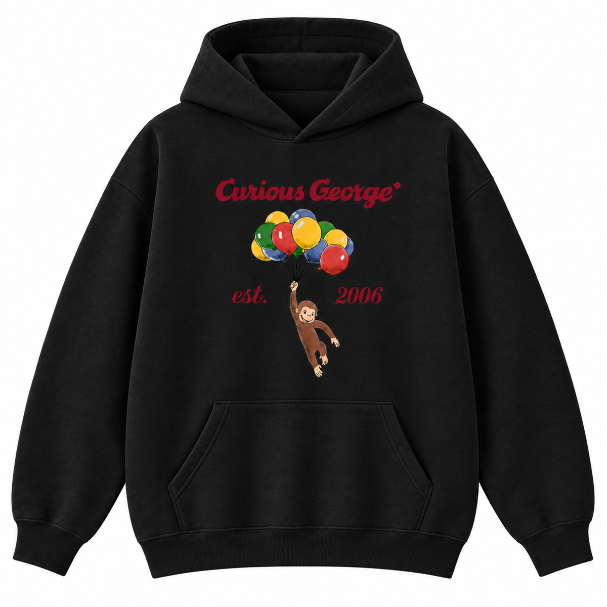 Curious George Est. 2006 Balloon Graphic Apparel
