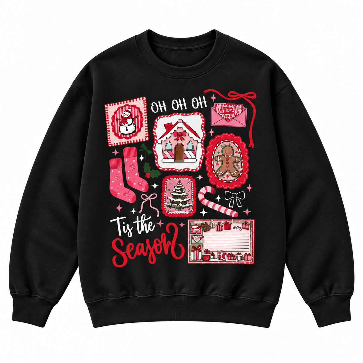 Tis the Season Christmas Graphic Sweatshirt & Hoodie