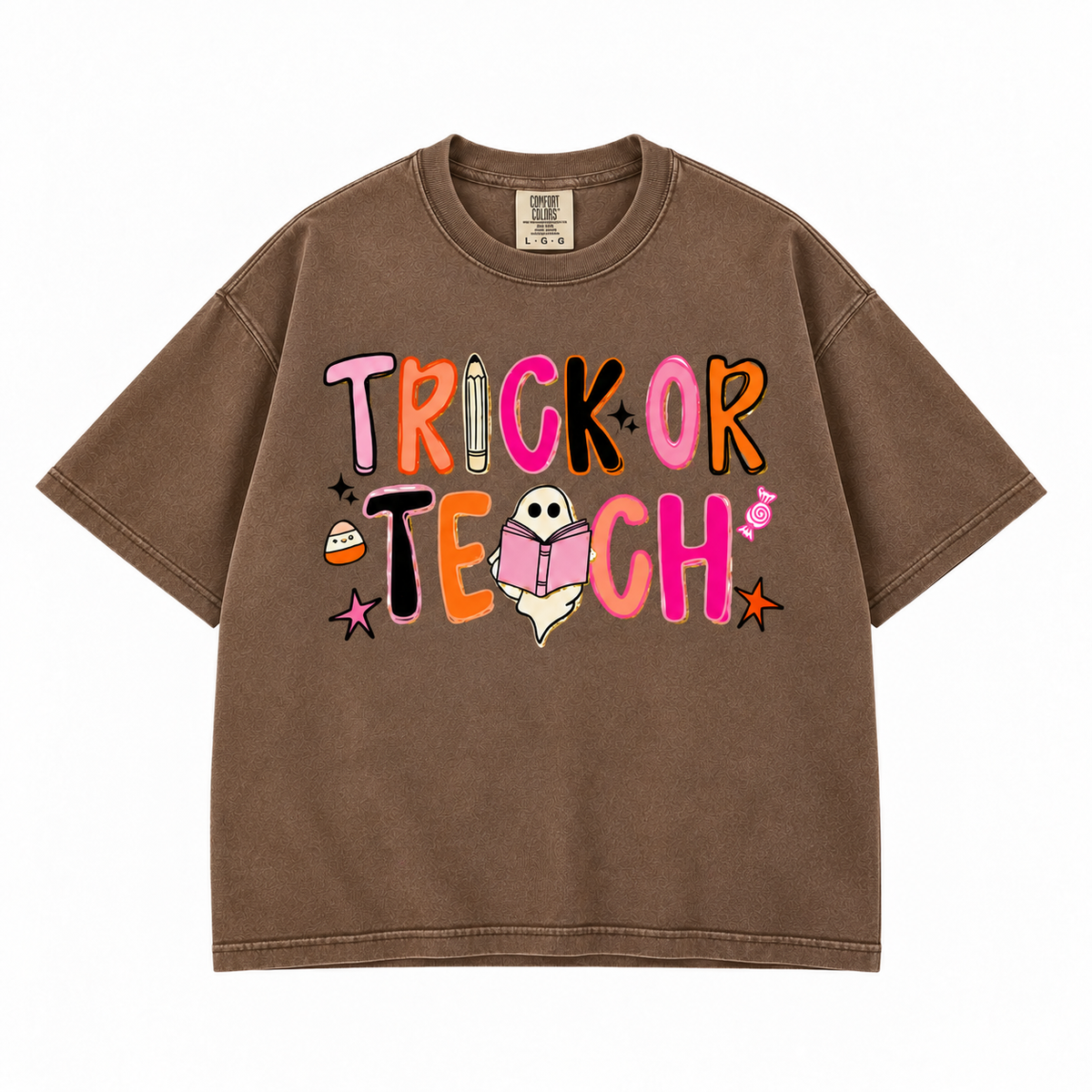 Trick or Teach Halloween Teacher Graphic Sweatshirt & Hoodie