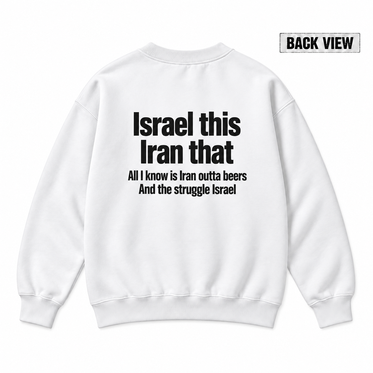 Israel This Iran That Funny Political Quote Graphic Apparel