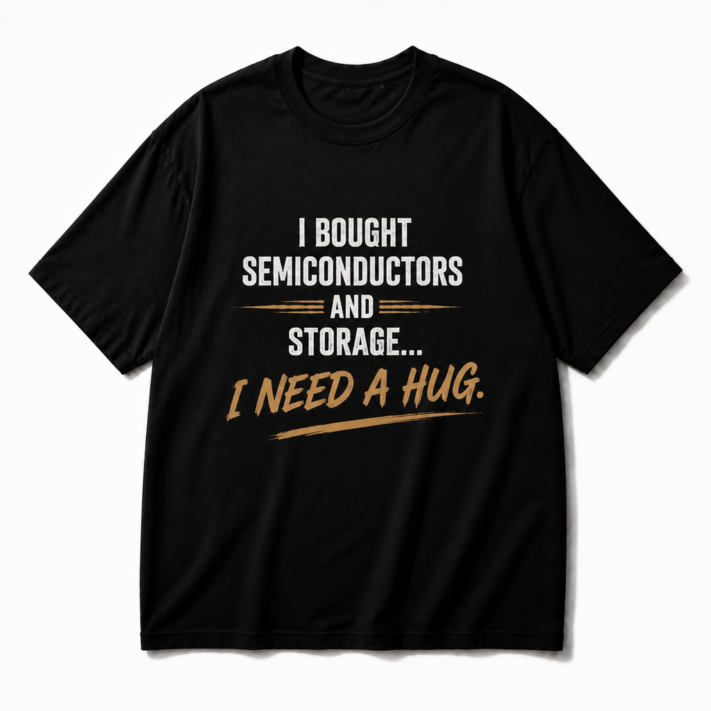 I BOUGHT SEMICONDUCTORS AND STORAGE FUNNY INVESTOR T-SHIRT
