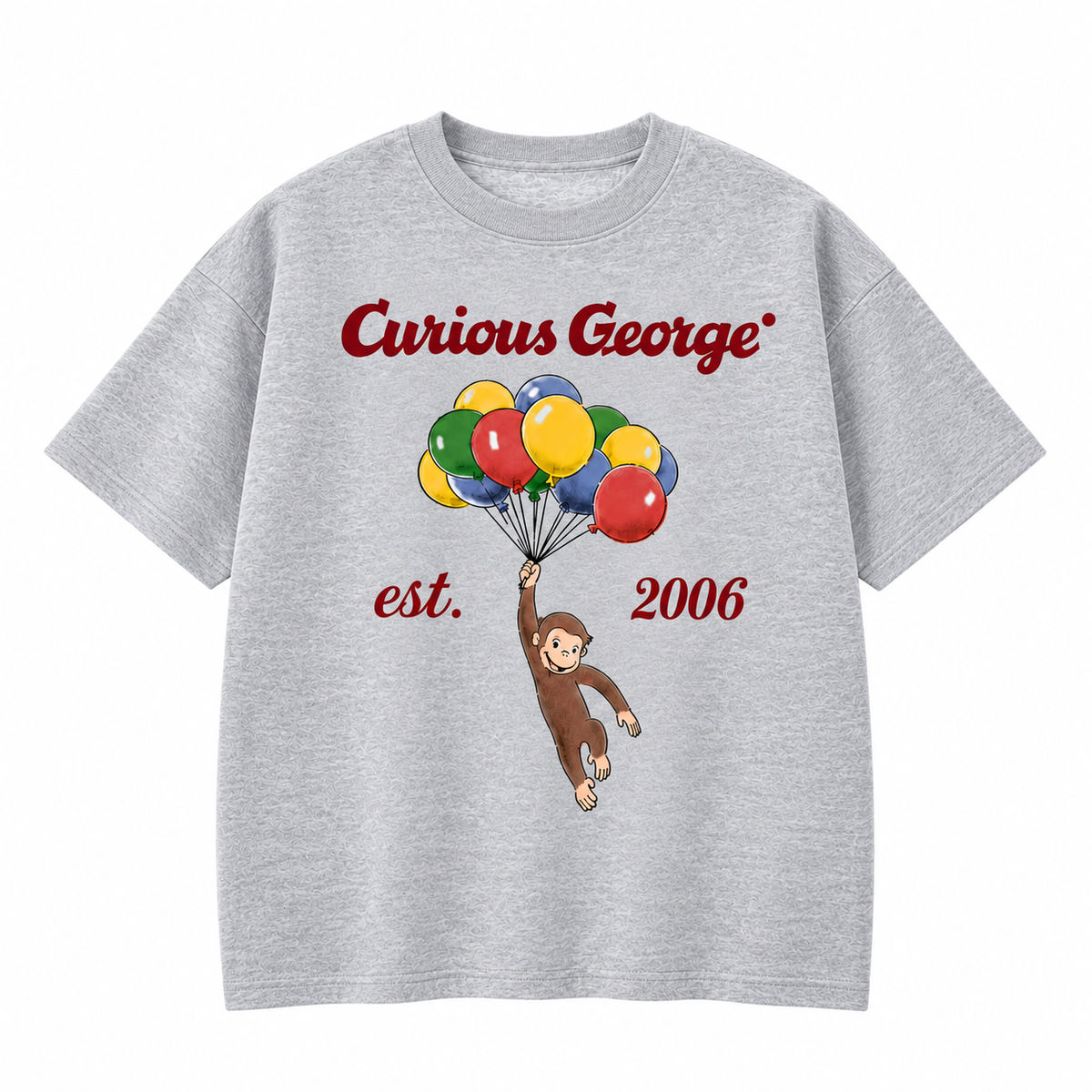 Curious George Est. 2006 Balloon Graphic Apparel