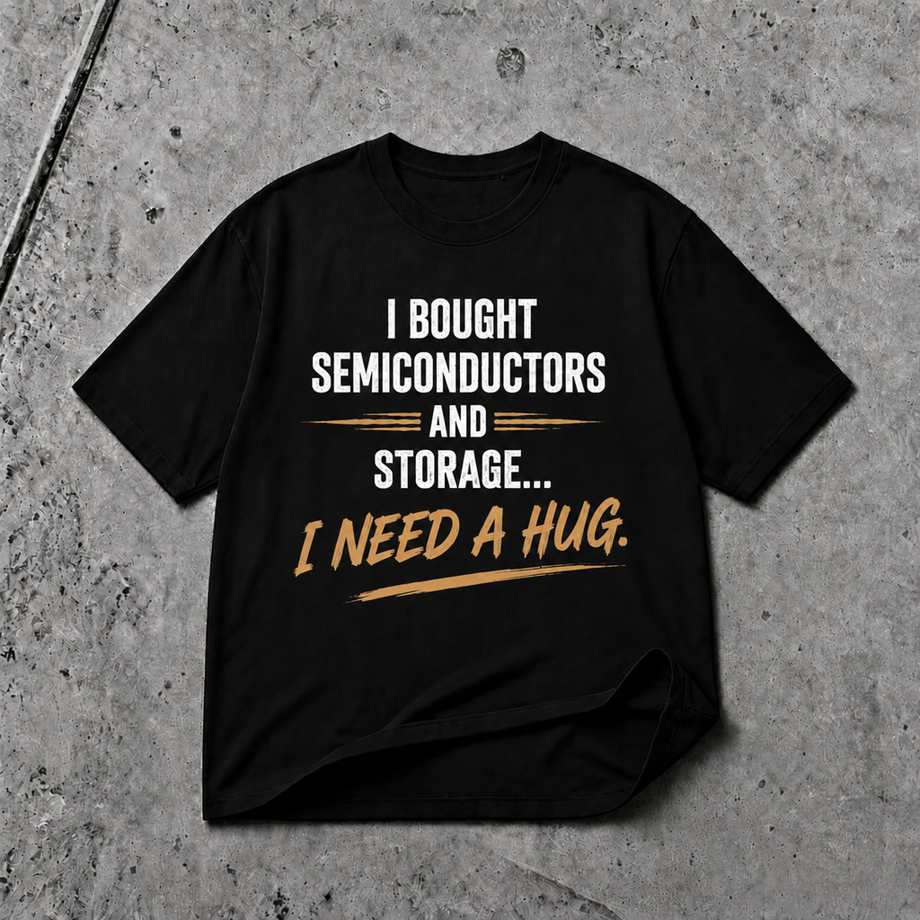 I BOUGHT SEMICONDUCTORS AND STORAGE FUNNY INVESTOR T-SHIRT
