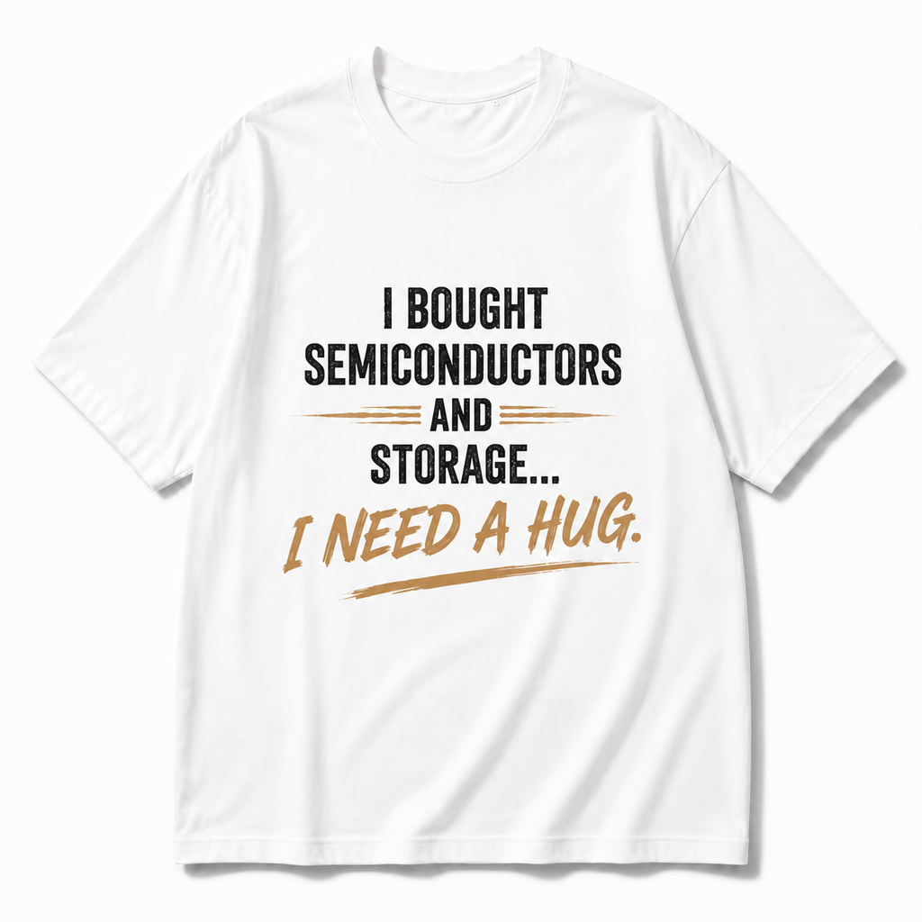 I BOUGHT SEMICONDUCTORS AND STORAGE FUNNY INVESTOR T-SHIRT