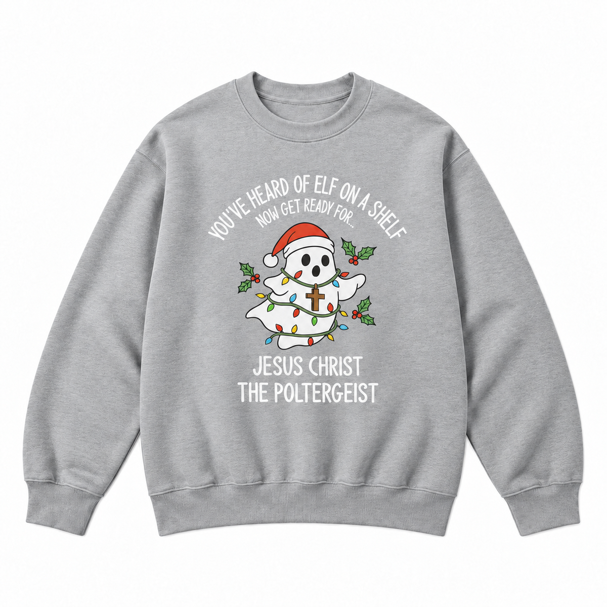 Jesus Christ The Poltergeist Christmas Graphic Apparel