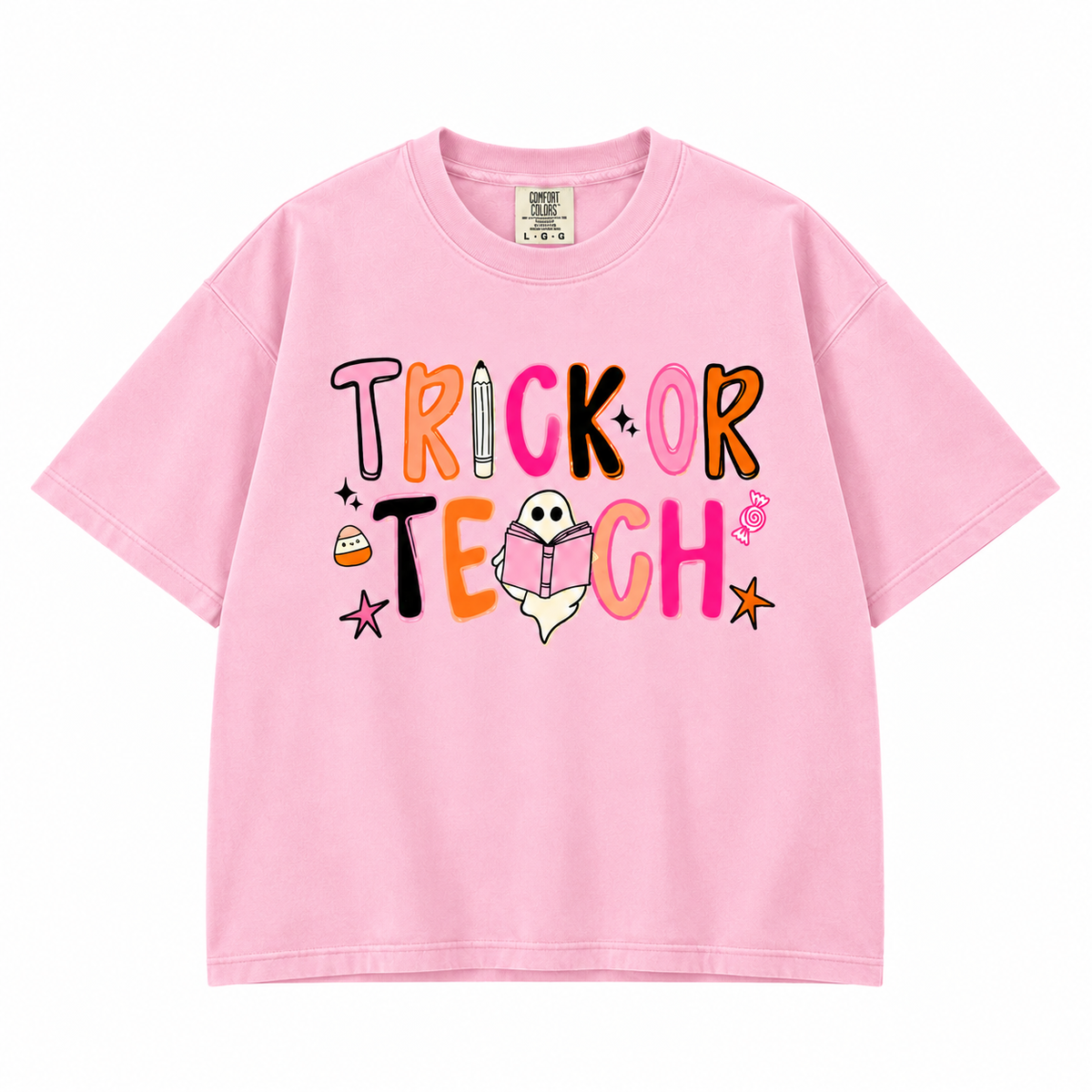 Trick or Teach Halloween Teacher Graphic Sweatshirt & Hoodie