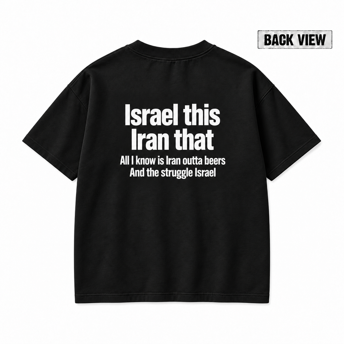 Israel This Iran That Funny Political Quote Graphic Apparel