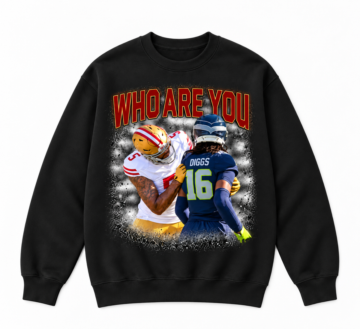 Who Are You Football Rivalry Graphic Apparel