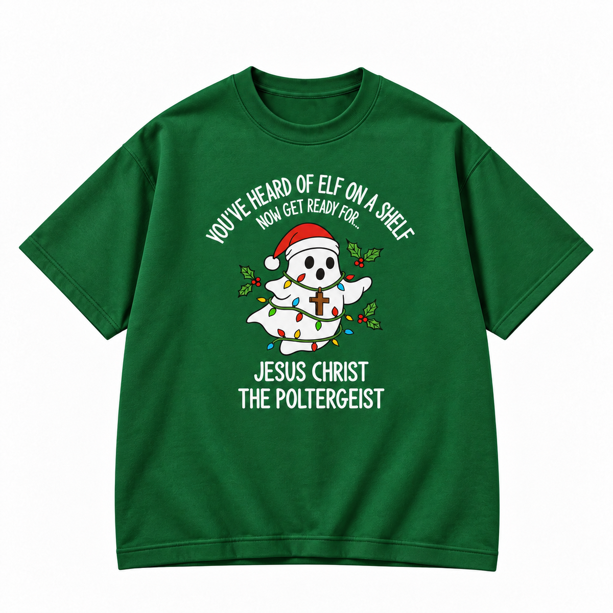 Jesus Christ The Poltergeist Christmas Graphic Apparel