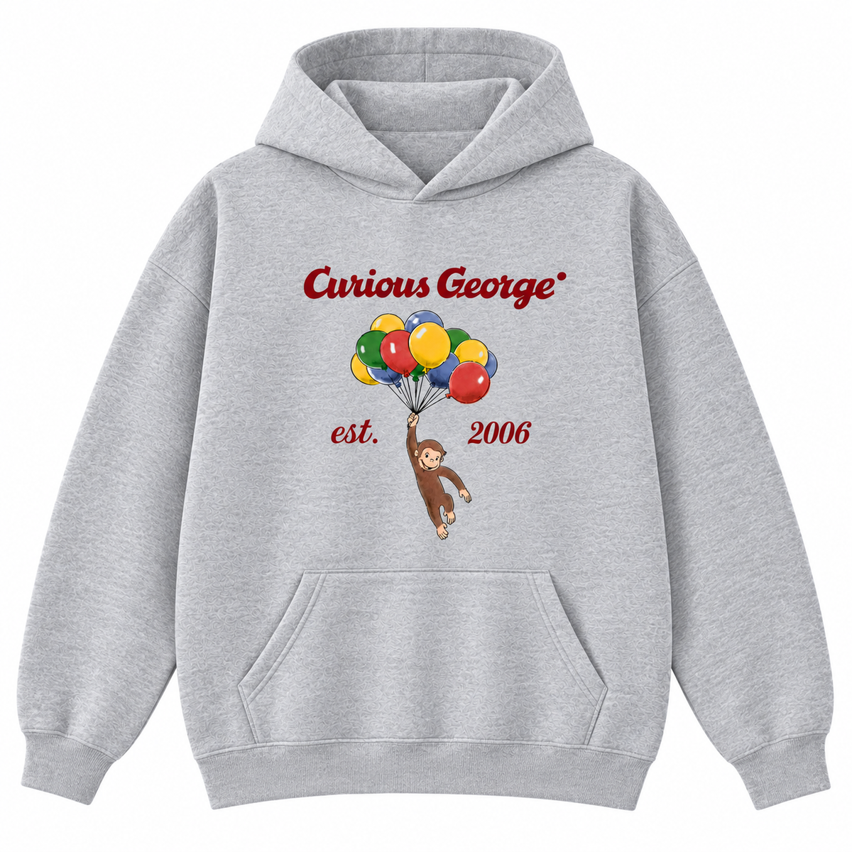 Curious George Est. 2006 Balloon Graphic Apparel