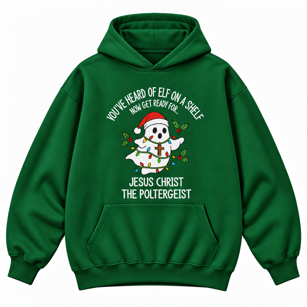 Jesus Christ The Poltergeist Christmas Graphic Apparel