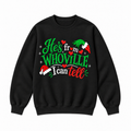 He’s From Whoville I Can Tell Embroidered Christmas Sweatshirt & Hoodie