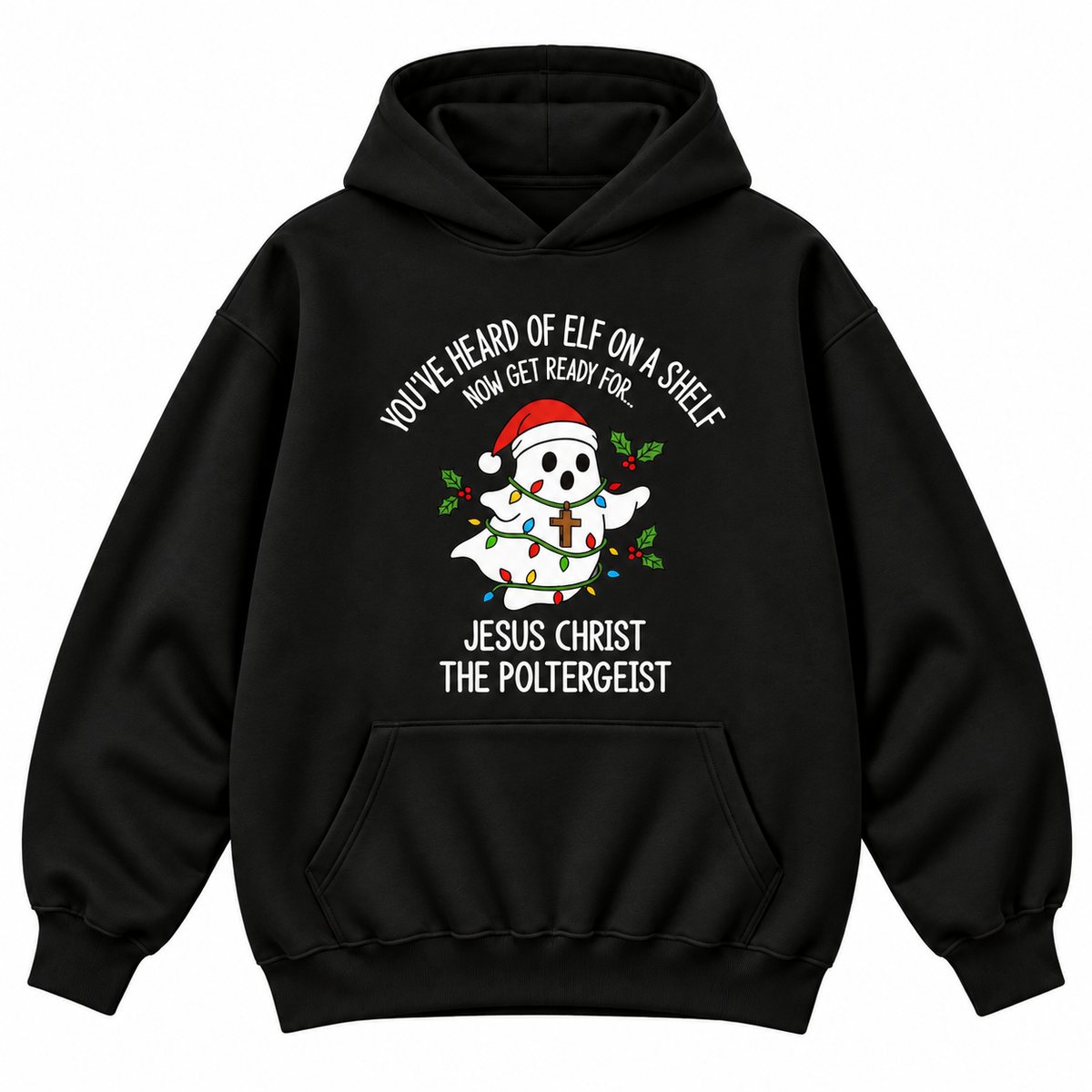 Jesus Christ The Poltergeist Christmas Graphic Apparel