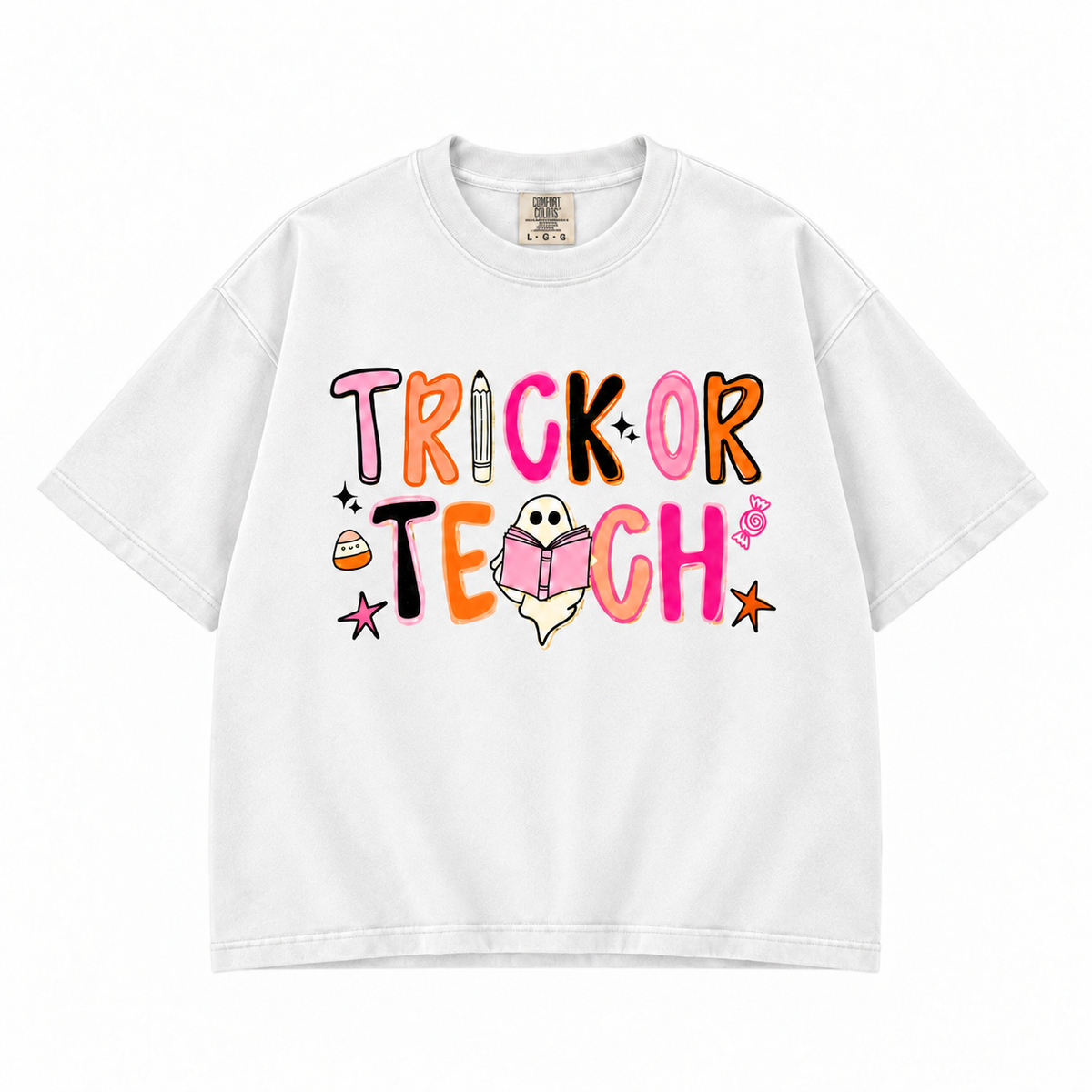 Trick or Teach Halloween Teacher Graphic Sweatshirt & Hoodie