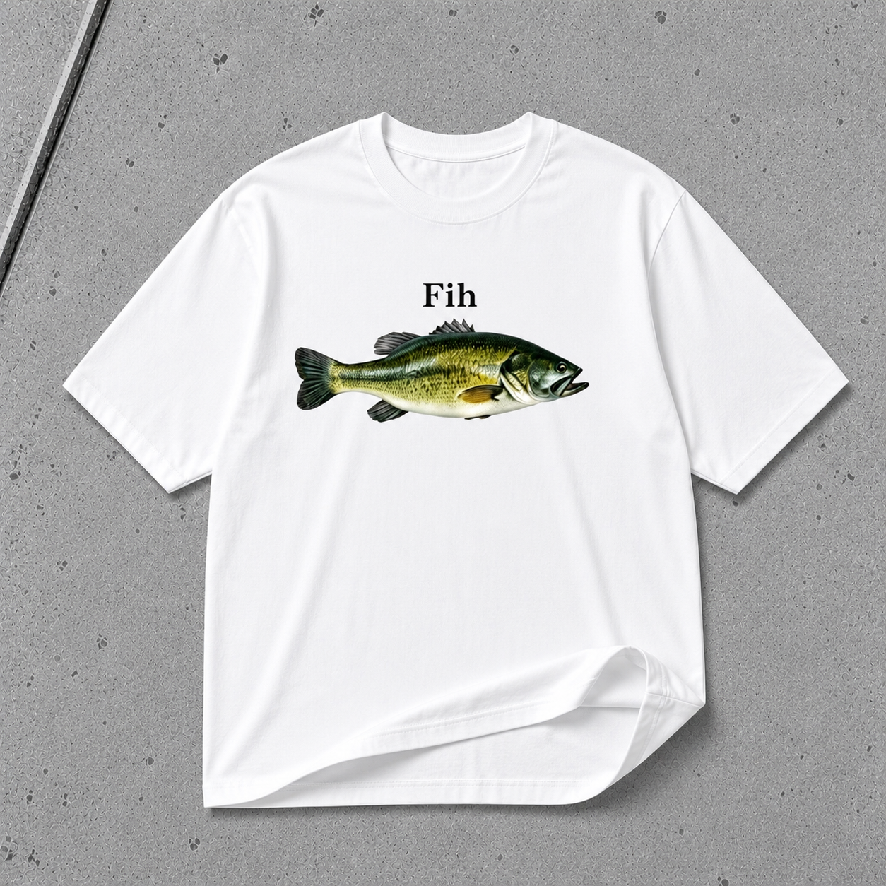 FIH OVERSIZED GRAPHIC T-SHIRT