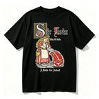 SIR LOIN FUNNY MEDIEVAL STEAK GRAPHIC T-SHIRT