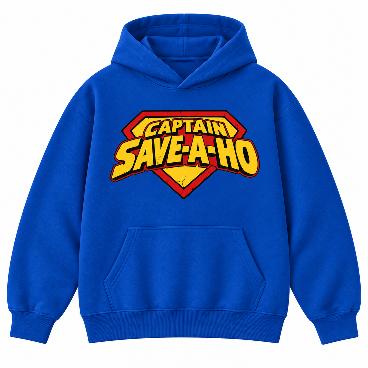 Captain Save-A-Ho Superhero Funny Graphic Apparel