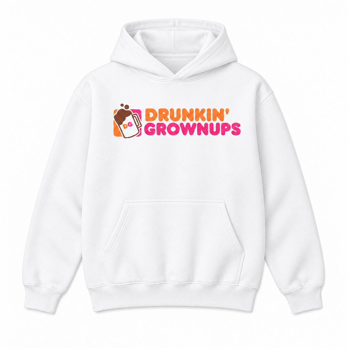 Drunkin’ Grownups Funny Drinking Graphic Apparel