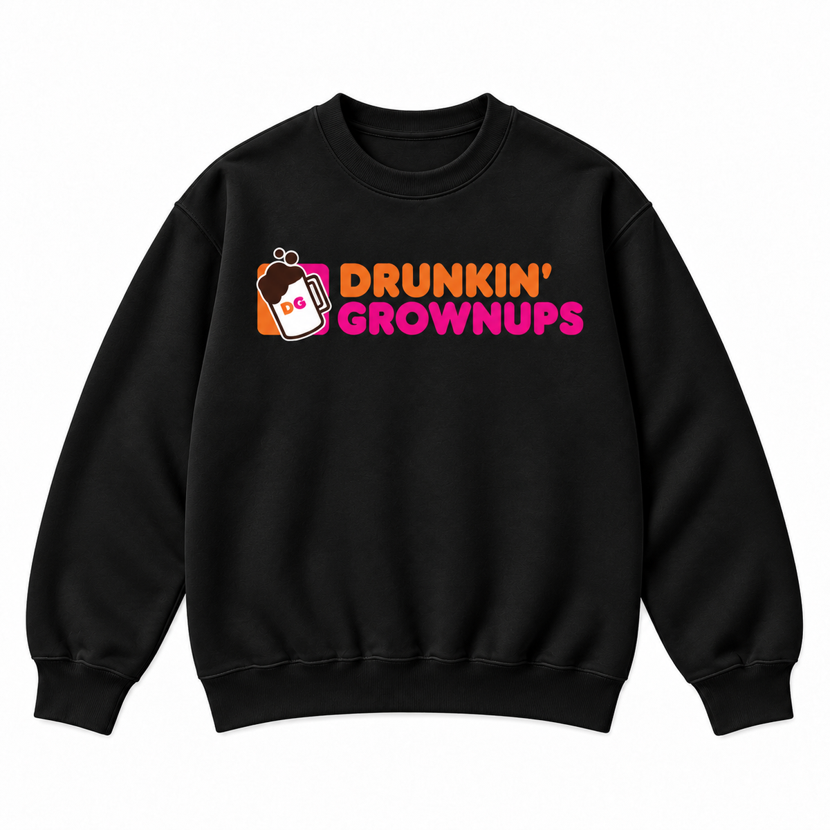 Drunkin’ Grownups Funny Drinking Graphic Apparel