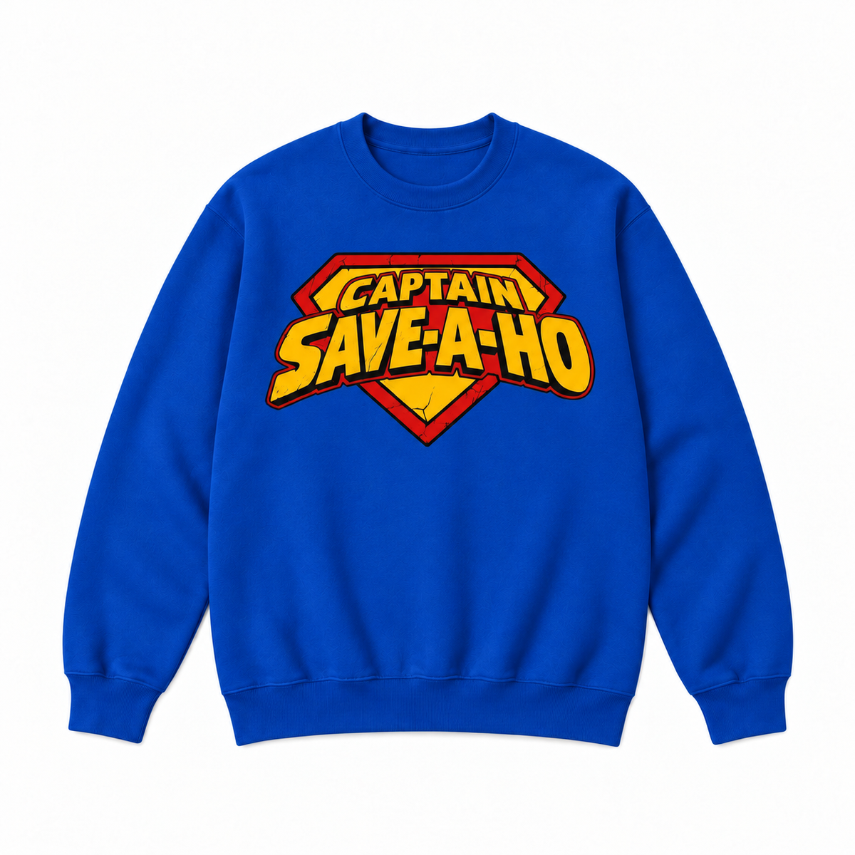 Captain Save-A-Ho Superhero Funny Graphic Apparel