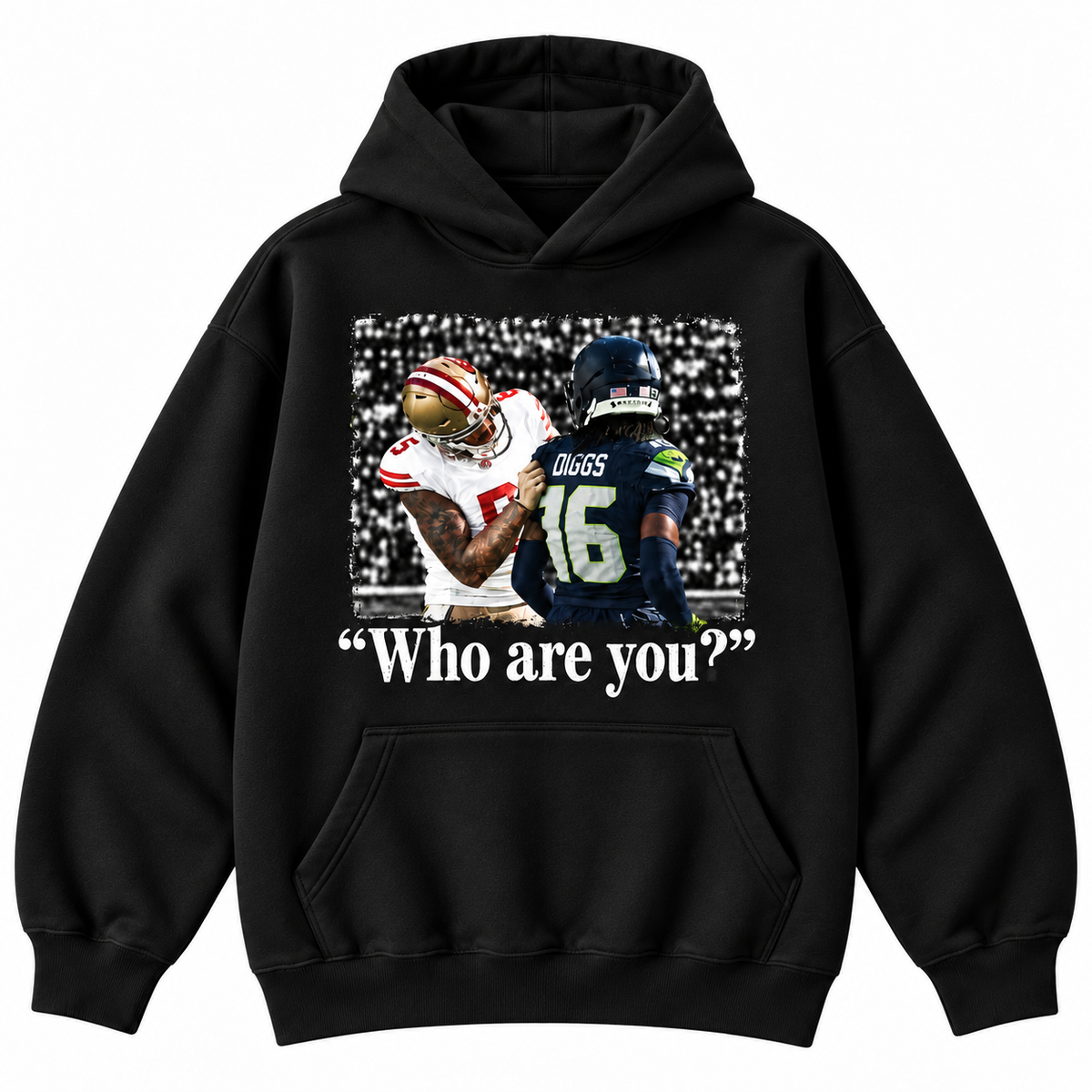 Who Are You Football Rivalry Graphic Apparel