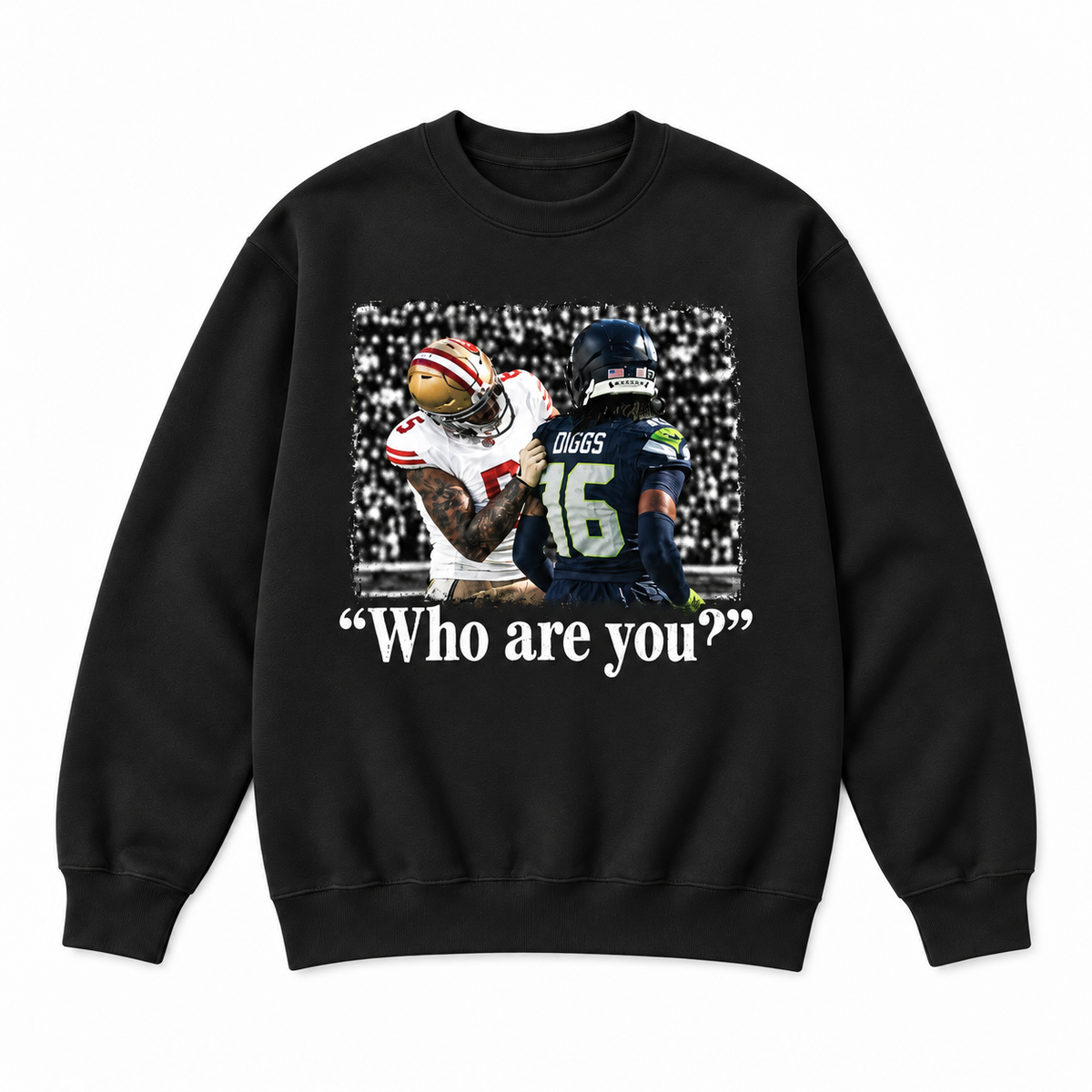 Who Are You Football Rivalry Graphic Apparel