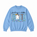 Feeling a Little Frosty Snowman Christmas Graphic Apparel