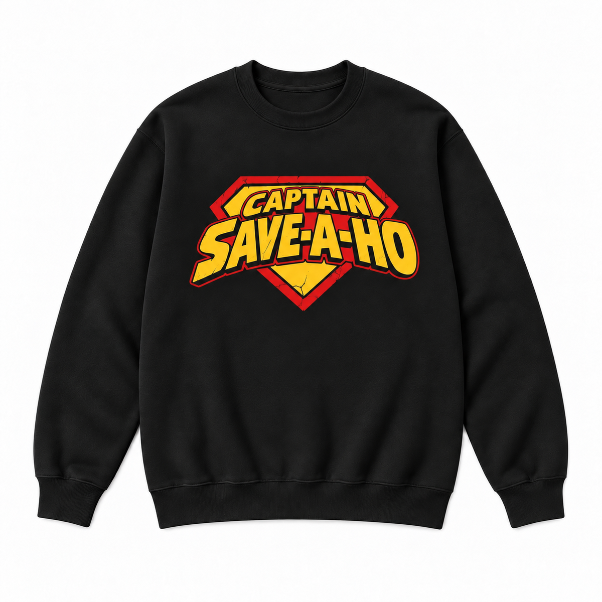 Captain Save-A-Ho Superhero Funny Graphic Apparel