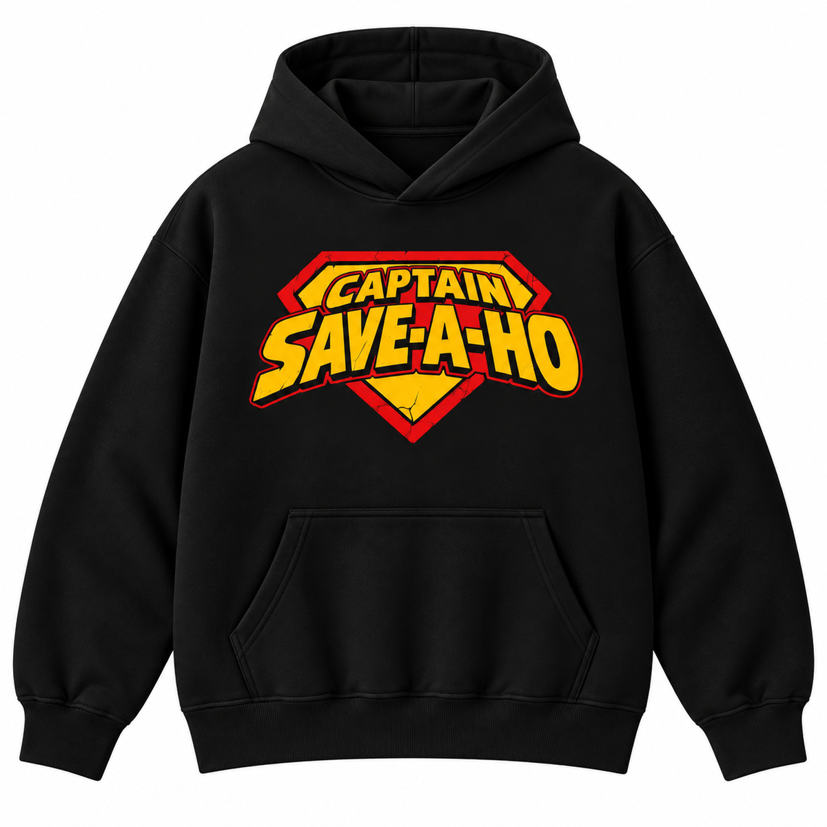 Captain Save-A-Ho Superhero Funny Graphic Apparel