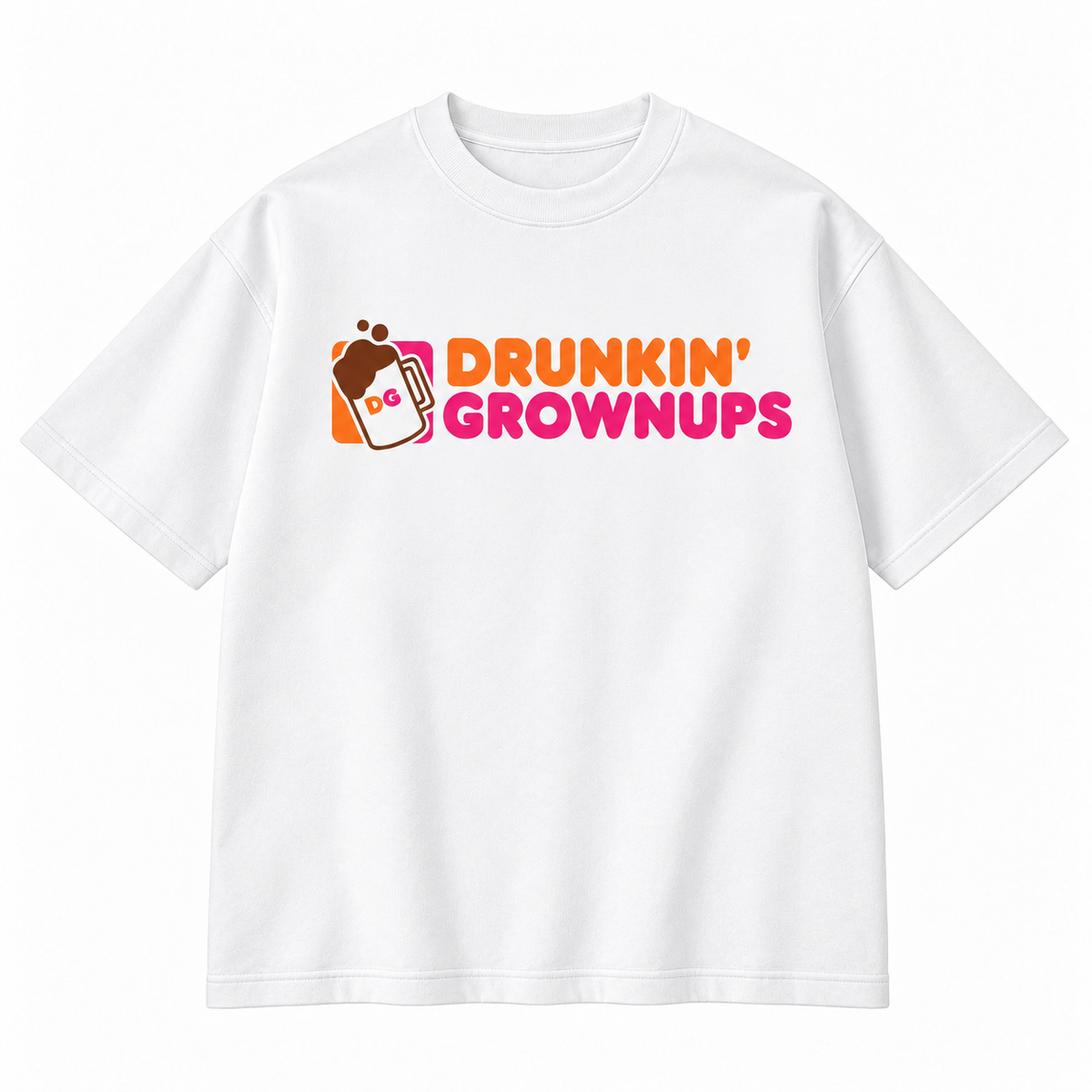 Drunkin’ Grownups Funny Drinking Graphic Apparel