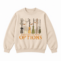 A Girl’s Gotta Have Options Halloween Broom Graphic Apparel