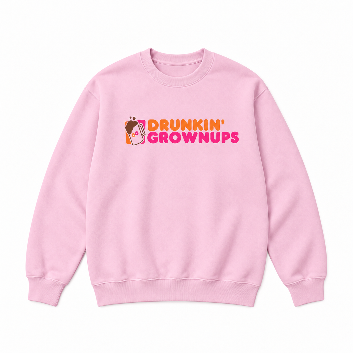 Drunkin’ Grownups Funny Drinking Graphic Apparel