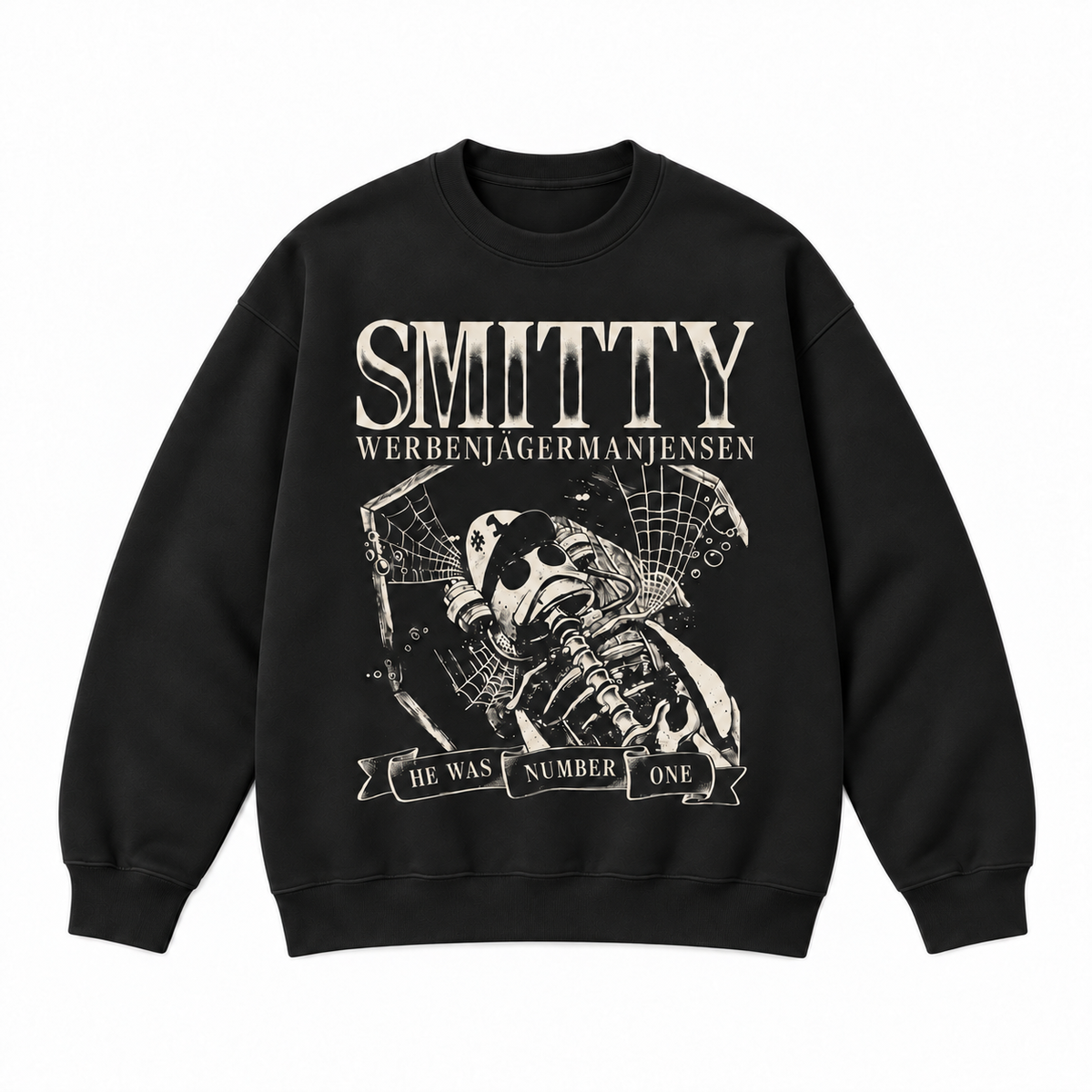 Smitty Number One Vintage Skeleton Graphic Apparel