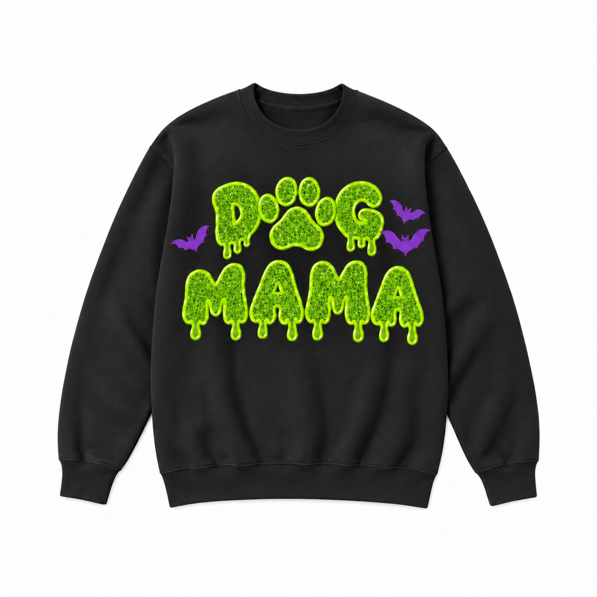 Dog Mama Halloween Embroidered Apparel