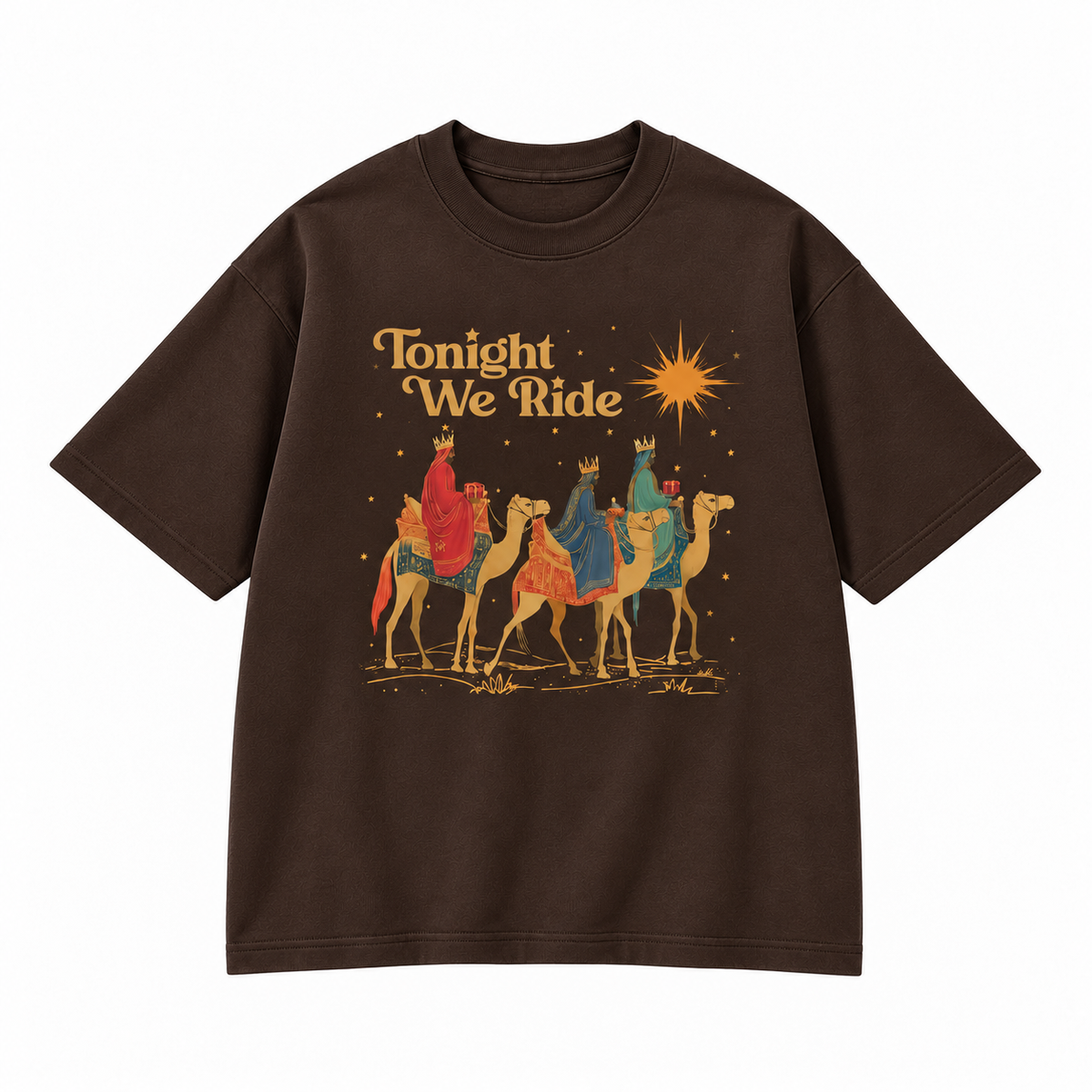 Tonight We Ride Three Wise Men Christmas Graphic Apparel