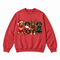 Christmas Dachshund Holiday Dog Graphic Apparel