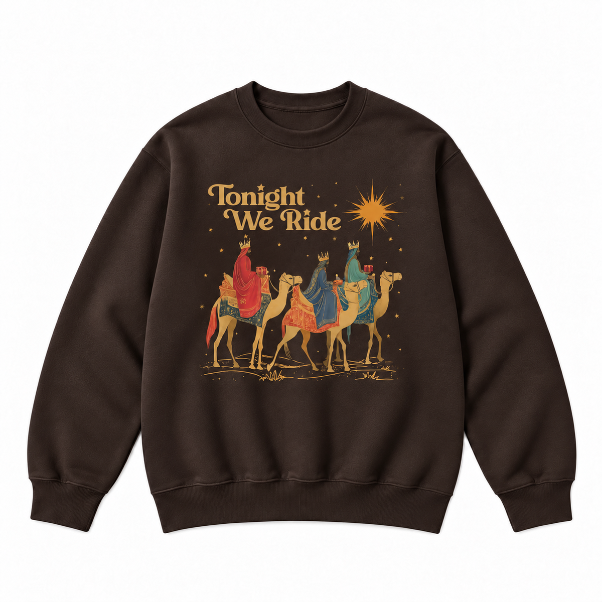 Tonight We Ride Three Wise Men Christmas Graphic Apparel