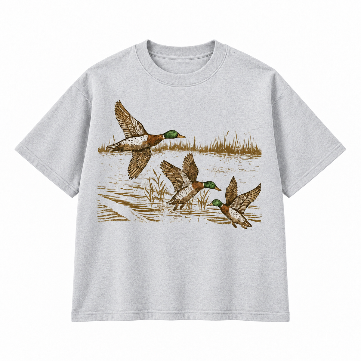 Vintage Mallard Duck Hunting Graphic Apparel