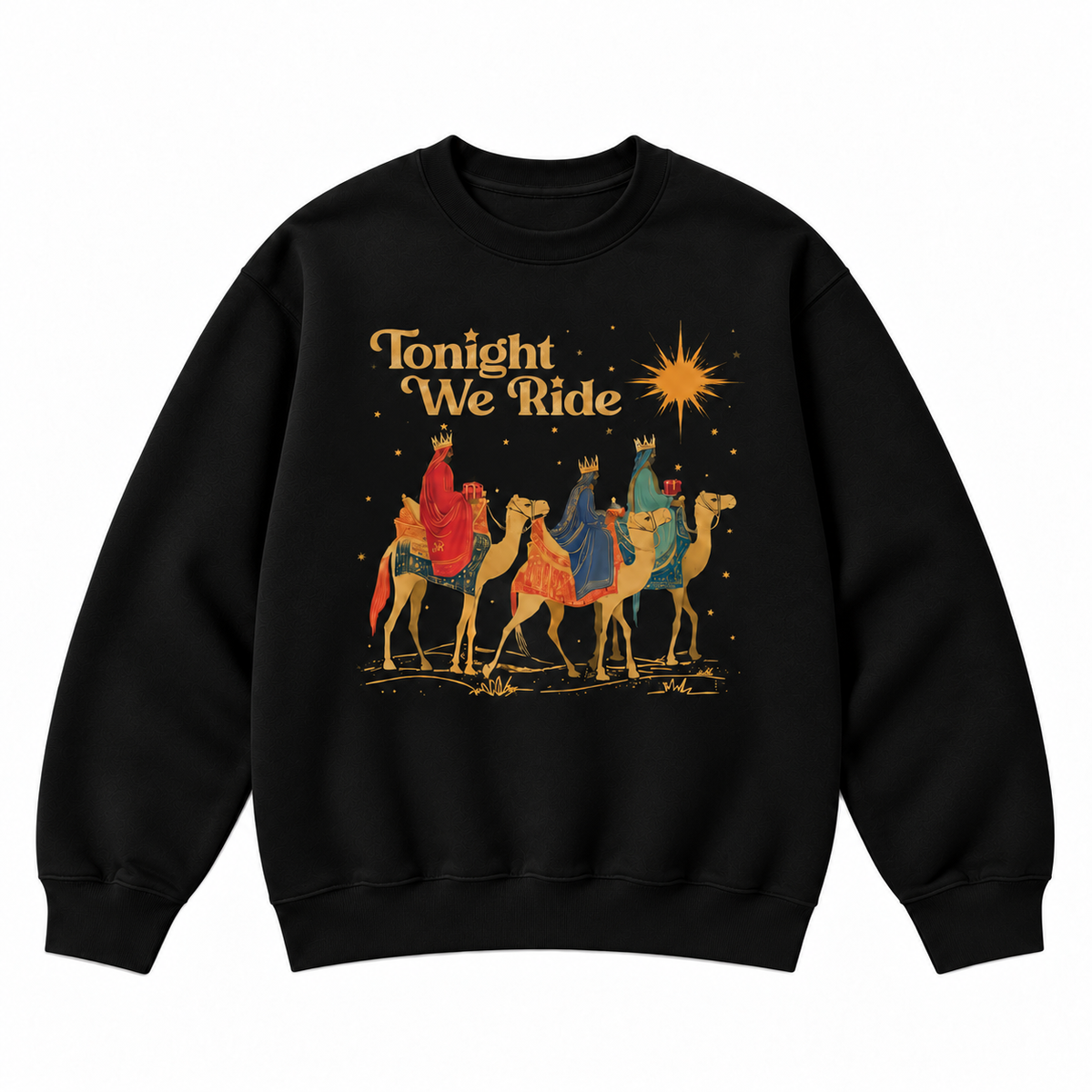 Tonight We Ride Three Wise Men Christmas Graphic Apparel