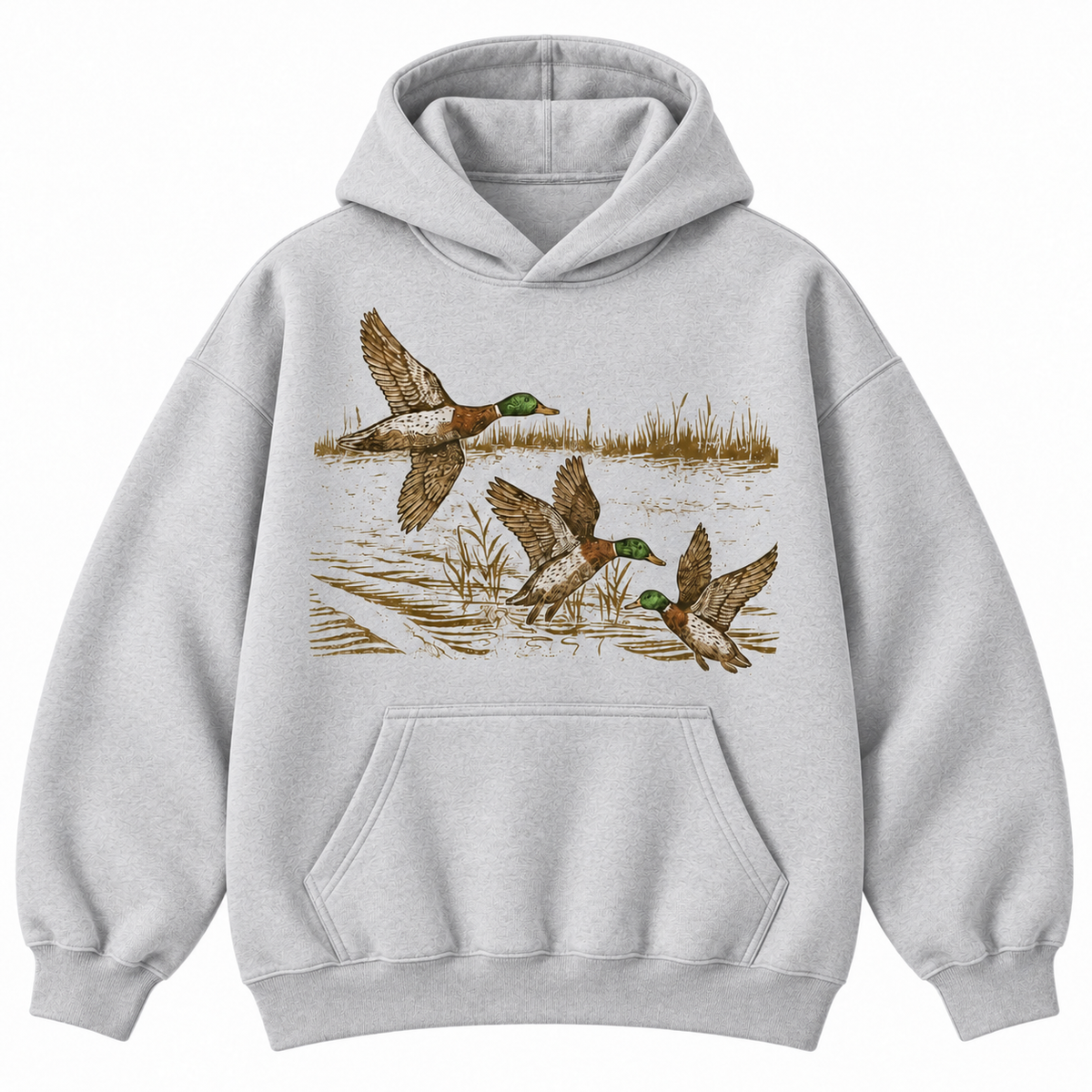 Vintage Mallard Duck Hunting Graphic Apparel