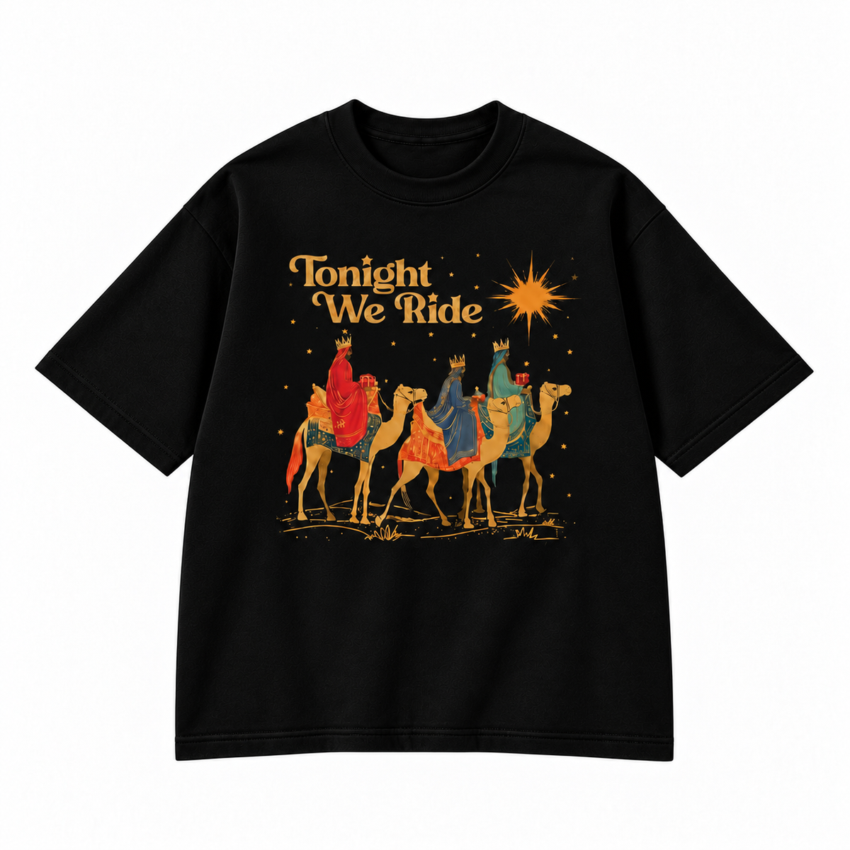 Tonight We Ride Three Wise Men Christmas Graphic Apparel
