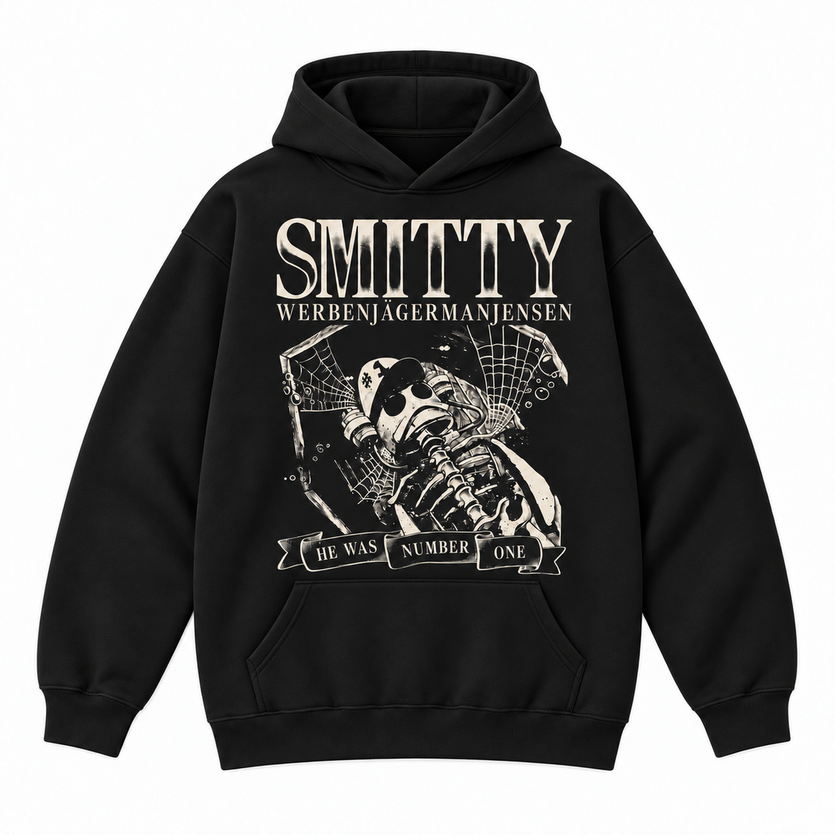 Smitty Number One Vintage Skeleton Graphic Apparel