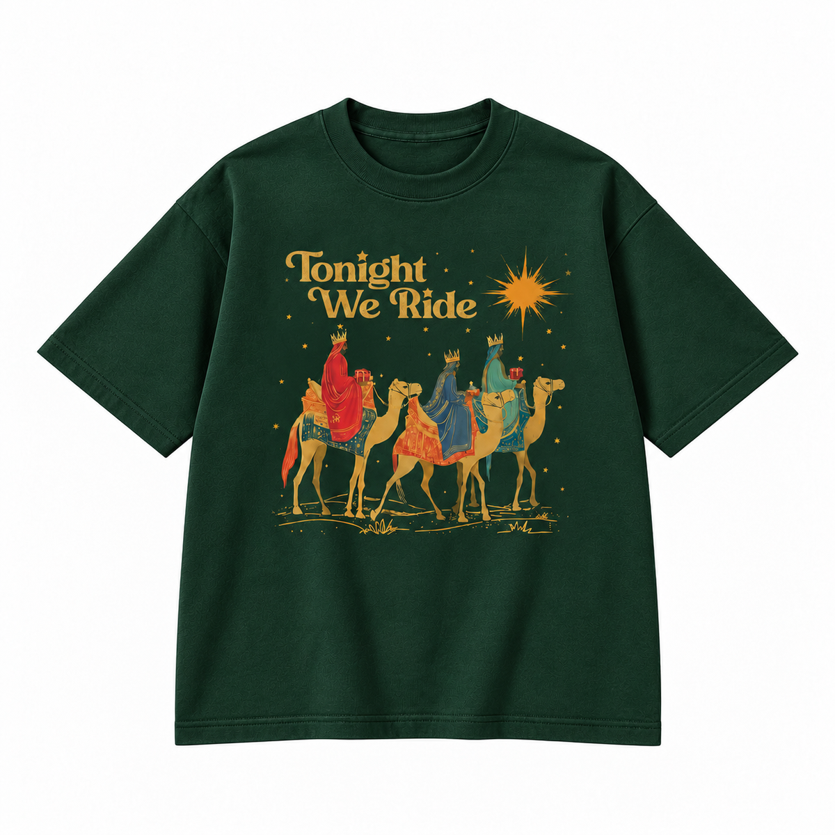 Tonight We Ride Three Wise Men Christmas Graphic Apparel